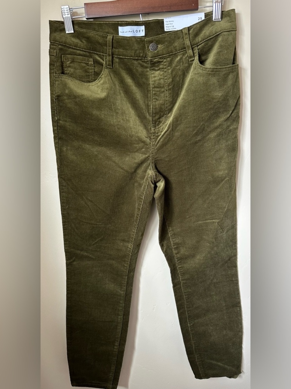 LOFT Women’s 29 Olive Green Pants NWT • Stretch • Work Casual NWT